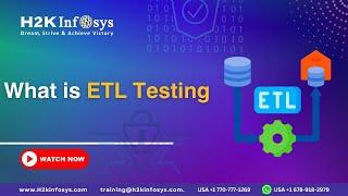 What is ETL Testing