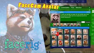 FaceCam Hewan Menggunakan Facerig