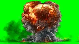 Bomb blast green screen video|| tech guruji