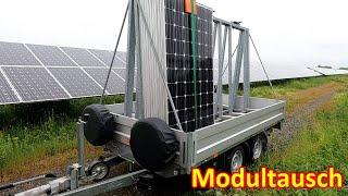 #183 - Solarmodule Tauschen & unser "Modulanhänger" :-)