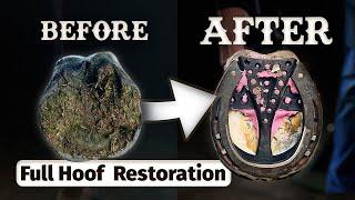 Restoring Horse's Hooves | ASMR Compilation (Satisfying)