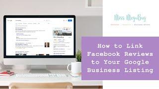 How to Link Facebook Reviews to Your Google Business Profile