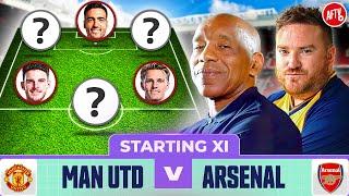 Starting XI Live | Man United vs Arsenal | Premier League