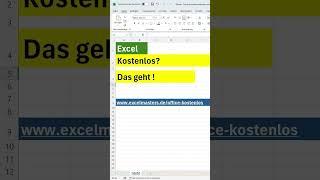 Excel komplett kostenlos erhalten - Trick, wie du alle Office-Programme komplett for free erhältst