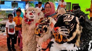 Can macanan singo cilik di undang acara ulang tahun SDN LOMBOK KULON 2