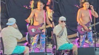 Fred Durst Makes Sure Corey Feldman is Really Playing The Guitar