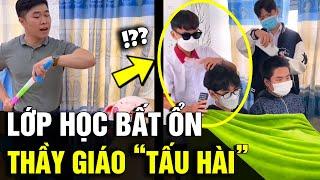 Xuất hiện 'LỚP HỌC BẤT ỔN', từ thầy giáo đến 'HỌC SINH' ai cũng như diễn viên hài | Tin Nhanh 3 Phút