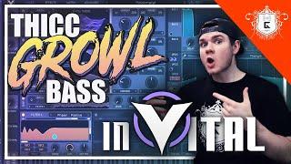 Is VITAL The BEST FREE Plugin For Sound Design?! | Sick & Thicc Riddim Growl Bass Tutorial