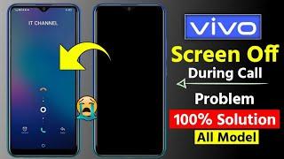 Screen Off During Call Vivo Mobile | Vivo Mobile Proximity Sensor Not Working | Screen Off