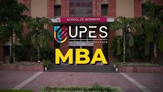 MBA at UPES