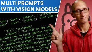 Ollama: How to send multiple prompts to vision models