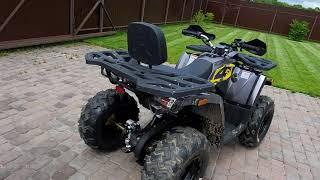 Квадроцикл Motoland ATV 200 Wild Track X, первые впечатления