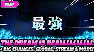 *THE DREAM IS REALLLLLLLL BOIS!!!* + BIG CHANGES, GLOBAL, STREAM & MORE NEW INFO! (7DS Grand Cross