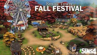  FALL FESTIVAL  // Sims 4 Speed Build // NoCC