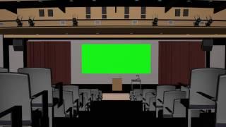 FREE HD Green Screen LECTURE HALL