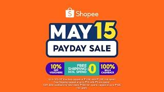 Check out exciting promos this Shopee 5.15 Payday Sale!