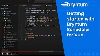 Getting Started with Bryntum Scheduler for Vue