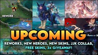 JJK PART 2, NAKORURU REWORK, UPCOMING SKINS, NEW HEROES, 3x GIVEAWAY! | Honor of Kings