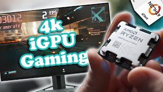 4K Gaming On Ryzen 7000 iGPU... For some reason