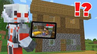 Using ANT MAN SUIT to Cheat In HIDE and SEEK | Minecraft PE