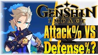 Albedo Attack% vs Defense%?! | Genshin Impact | [Albedo Build Guide]