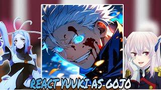 Mato Seihei No Slave React To Yuuki As Gojo Satoru || Jujutsu Kaisen || Gacha React