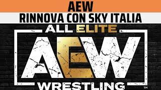 AEW rinnova con SKY ITALIA