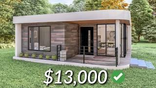 (7x9 Meters) Modern Small House Design | 2 Bedrooms House Tour | Tiny House Living