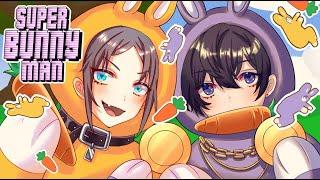 TWO BOTTOMS PLAY SUPER BUNNY MAN w/ Shoto...【NIJISANJI EN | Mysta Rias】