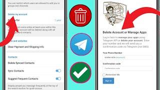 Cómo eliminar una cuenta de Telegram 2024 de forma permanente (actualizado)