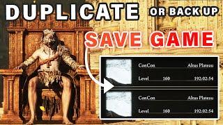 How to Backup SAVE GAME Files or Duplicate Saves ► Elden Ring