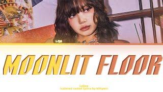 [БЕЗ ЗВУКА!] Lalisa - Moonlit floor [кириллизация/перевод на русский] [colored coded lyrics]