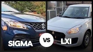 BALENO SIGMA VS SWIFT LXI | 50,000 ज़्यादा देकर BALENO SIGMA लेना ही फायदे का सोदा 