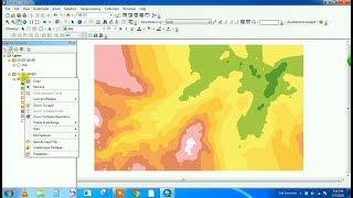 How to create Digital Elevation Model DEM from Google Earth DATA in ArcGIS