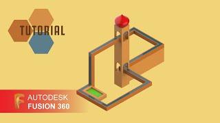 How to design Architectural Illusion in Autodesk Fusion 360 | Fusion 360 Tutorial for Beginners