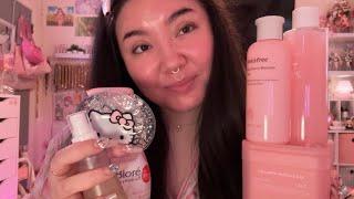 ASMR  doing your skincare (pampering you | personal attention) ⊹₊ 🫧⊹₊