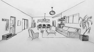 Comment dessiner une perspective vue de l'intérieur