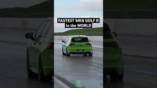 Fastest MK8 VW Golf R in the WORLD #shorts