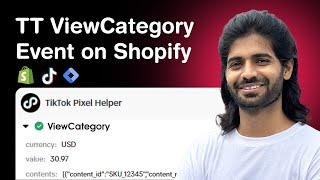 Shopify TikTok Pixel: View Category E-commerce Event using dataLayer & Google Tag Manager