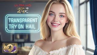 4K Transparent Lingerie | Try On Haul See Everything | See Through | Transparent HaulTry On New