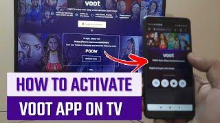 How to Activate Voot on Smart TV, Fire TV Stick | How to Connect Voot App from Mobile to Tv