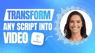 Transform Your Script into Videos Instantly with BIGVU AI Voice Generator!