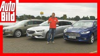 Opel Insignia Sports Tourer (2017) vs. Skoda Superb Combi und Ford Mondeo