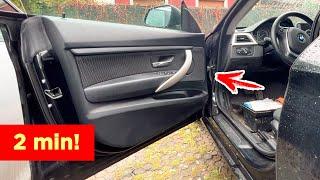  How To Remove Door Panel BMW F30 F31 F32 F33 F34 F36 F20 | Trim removal front speaker replacement