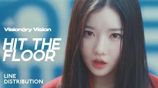 TripleS Visionary Vision — Hit The Floor | Line Distribution