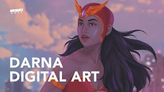 Digital Art Timelapse - DARNA