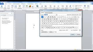 67.- Word infinito. ¿Cómo insertar un símbolo?