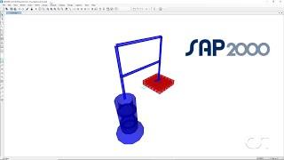 SAP2000 - 35 Foundation Modeling: Watch & Learn