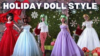 HOLIDAY STYLE! ELLOWYNE WILDE AND NEEMA HOLIDAY FASHION COLLECTION REVEAL | ROBERT TONNER DOLLS