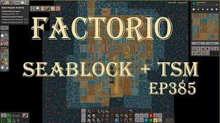 Factorio 1.1 Seablock + TSM EP385 Not Silicon, Steel